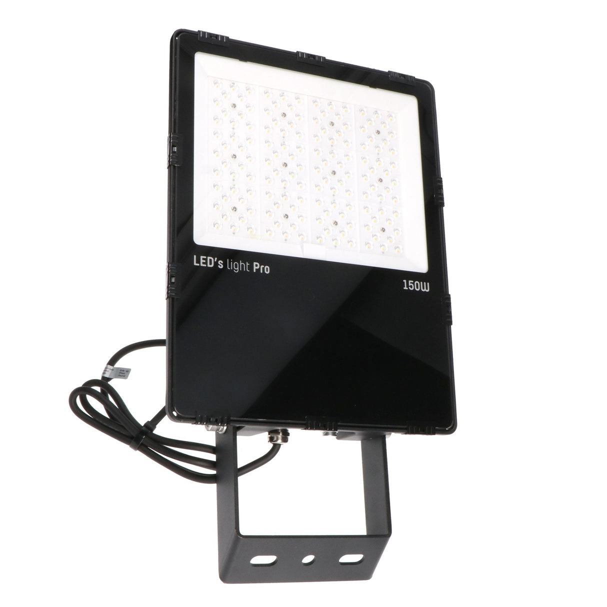 Hochleistungs-LED-Flutlicht 150 W – Wasserdicht (IP66) und korrosionsbeständig (C4) – Schwarz