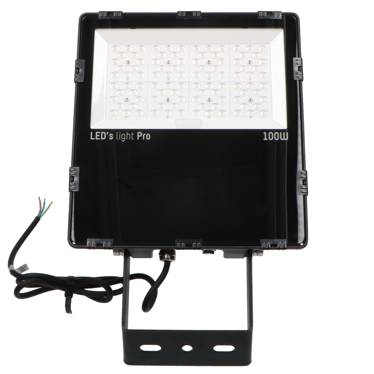 Hochleistungs-LED-Flutlicht 100 W – Wasserdicht (IP66) und korrosionsbeständig (C4) – Schwarz