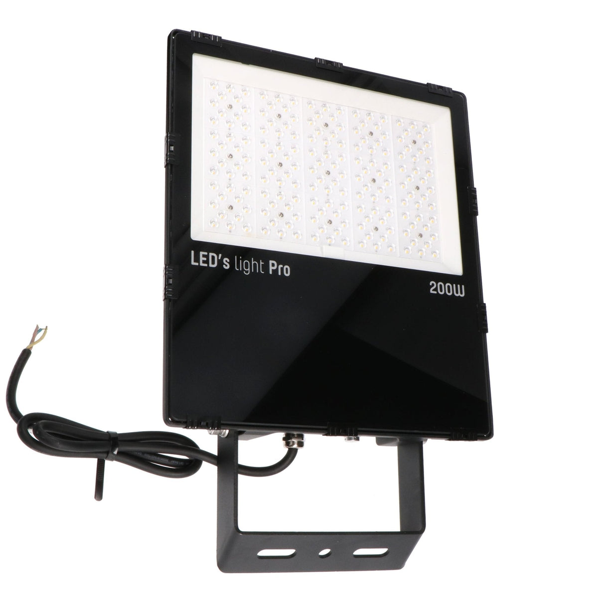 Hochleistungs-LED-Flutlicht 200 W – wasserdicht (IP66) und korrosionsbeständig (C4) – schwarzes Flutlicht