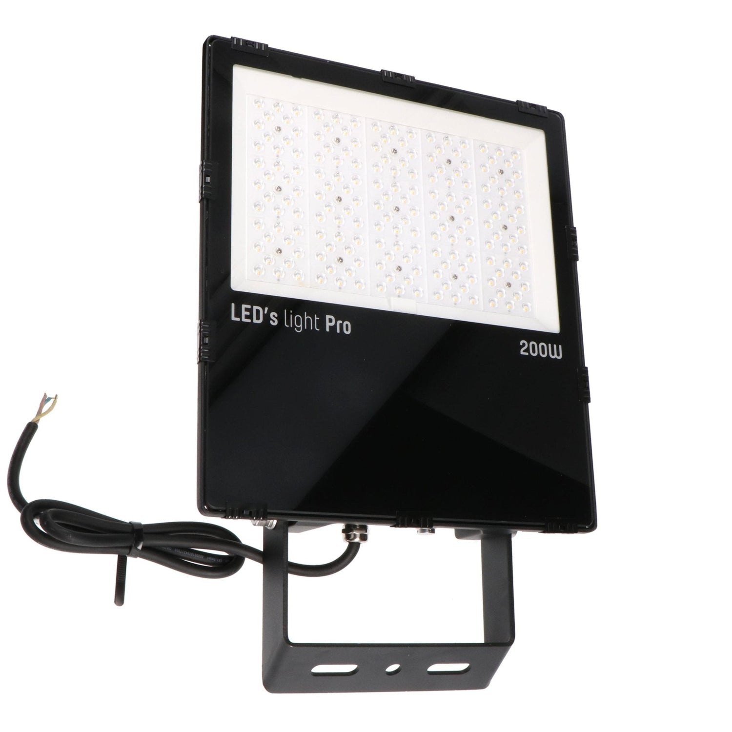 Hochleistungs-LED-Flutlicht 200 W – wasserdicht (IP66) und korrosionsbeständig (C4) – schwarzes Flutlicht