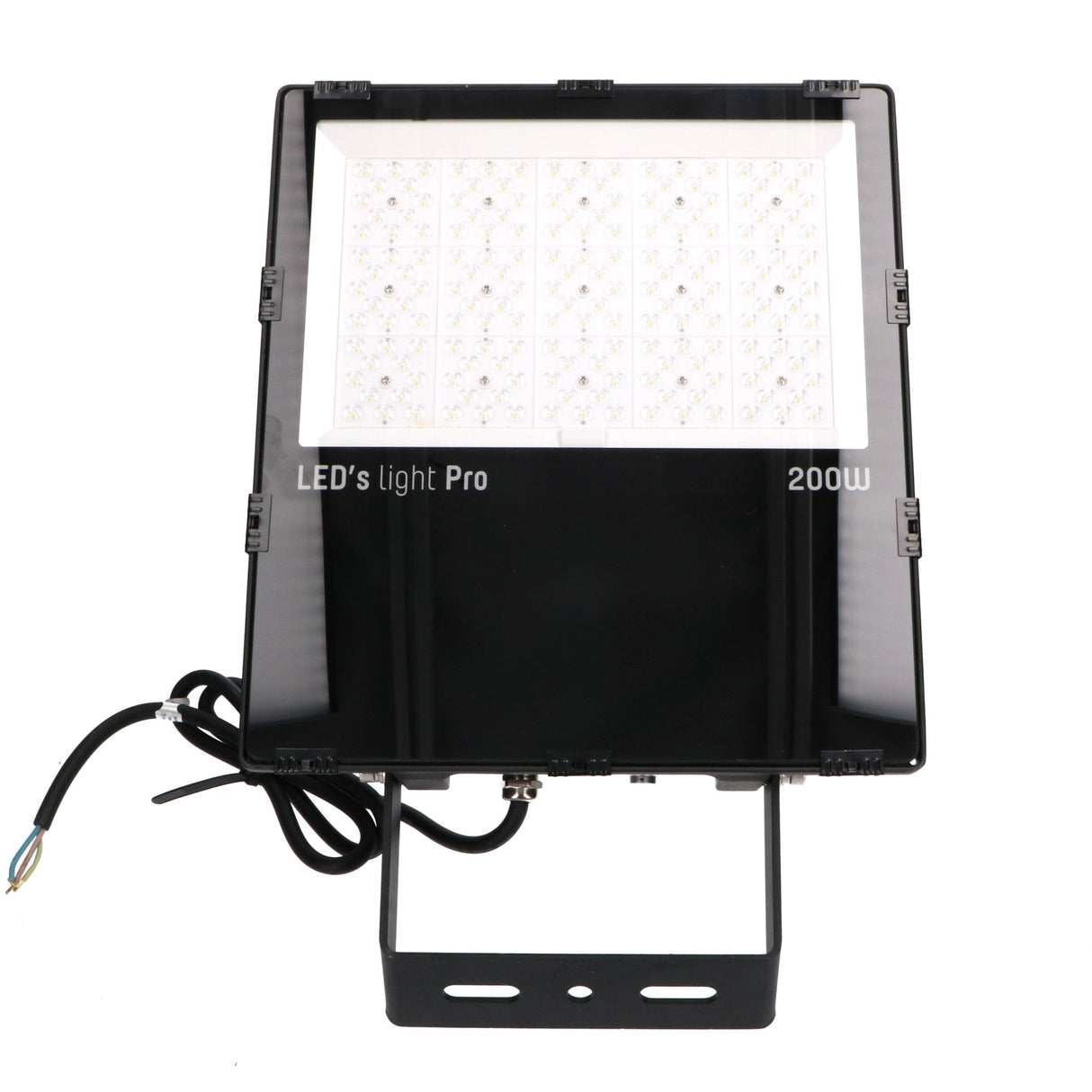 Hochleistungs-LED-Flutlicht 200 W – wasserdicht (IP66) und korrosionsbeständig (C4) – schwarzes Flutlicht