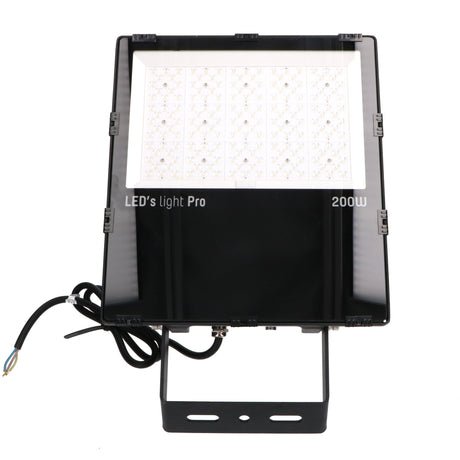Hochleistungs-LED-Flutlicht 200 W – wasserdicht (IP66) und korrosionsbeständig (C4) – schwarzes Flutlicht