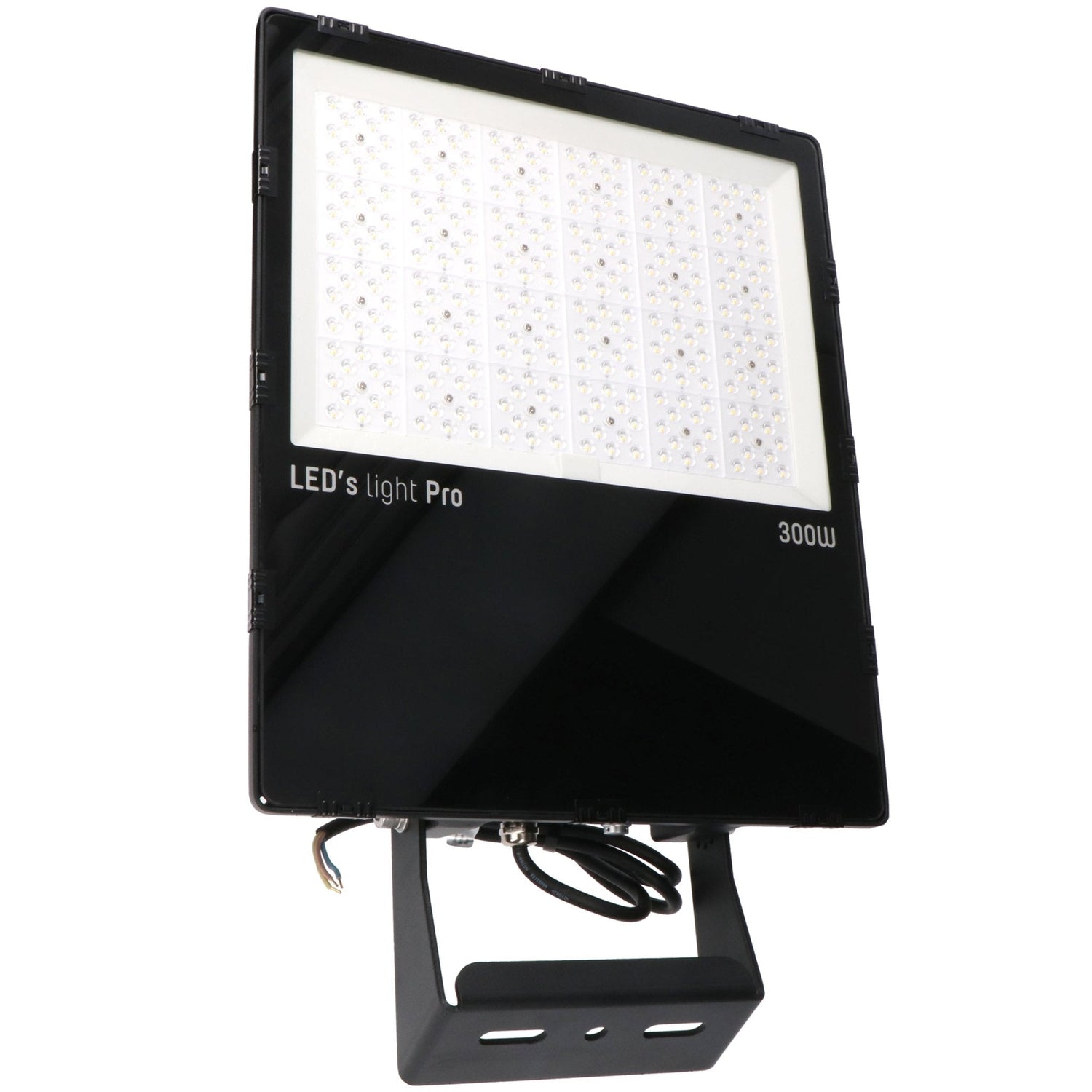 Hochleistungs-LED-Flutlicht 300 W – Wasserdicht (IP66) und korrosionsbeständig (C4) – Schwarzer Strahler