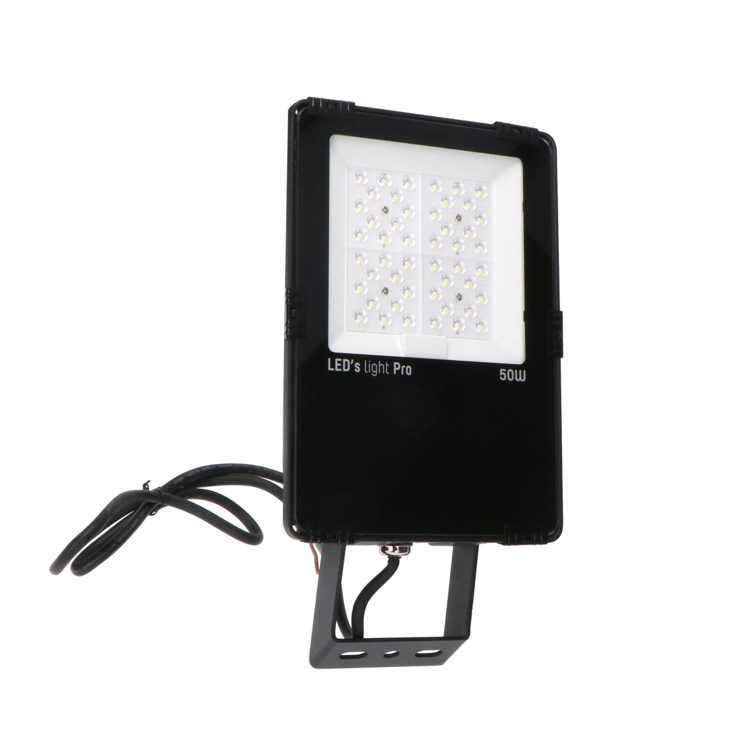 Hochleistungs-LED-Flutlicht 50 W – Wasserdicht (IP66) und korrosionsbeständig (C4) – Schwarz