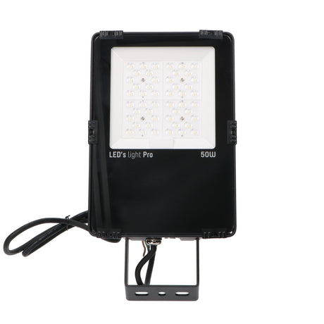 Hochleistungs-LED-Flutlicht 50 W – Wasserdicht (IP66) und korrosionsbeständig (C4) – Schwarz