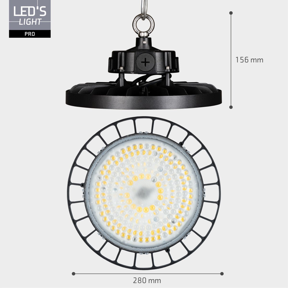 BasicBay High Bay - 150W 27750lm 4000K - Sosen Driver