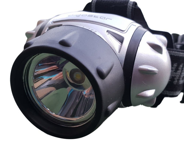 Hoofdlamp LED | kantelbaar 4 standen | daglichtwit 7000K 3 standen | 1,8W 110 Lumen - LEDPLANET.NL