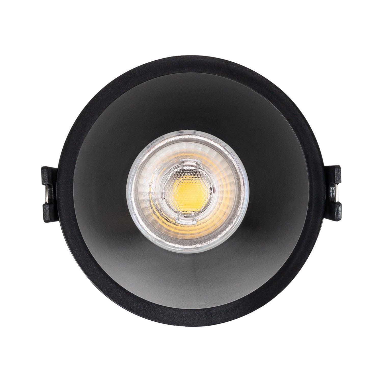 Inbouwframe Ø 93 mm | conische inbouwspot zwart | boorgat Ø 85 mm - LEDPLANET.NL