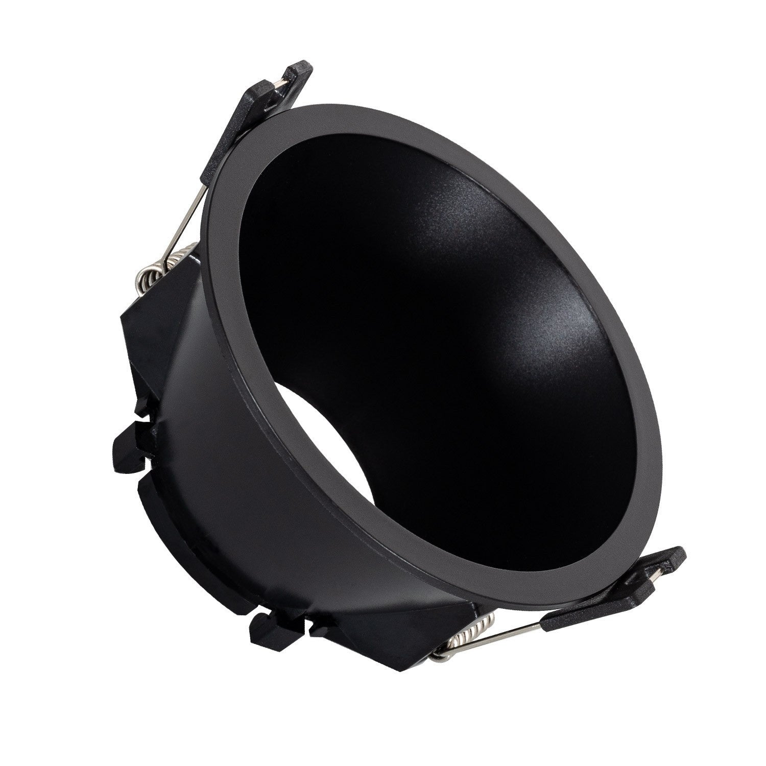 Inbouwframe Ø 93 mm | conische inbouwspot zwart | boorgat Ø 85 mm - LEDPLANET.NL