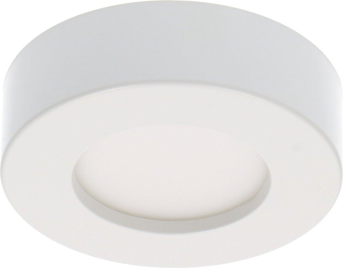 LED-Einbaustrahler Ø10cm – 500 Lumen – 6W – Dimmbar – Einstellbare Lichtfarben: Warmweiß 3000K / Kaltweiß 4000K / Tageslichtweiß 6000K – Für Einbau und Aufputzmontage – Schutzart IP44