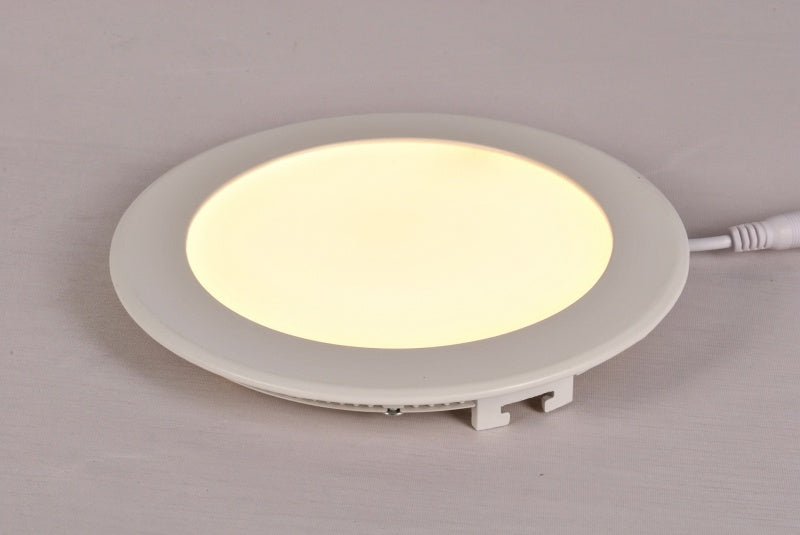 Inbouwspot - downlighter rond Ø 170mm | LED 12W=96W halogeenlamp | uitsparing Ø 150mm | warmwit 3000K - LEDPLANET.NL