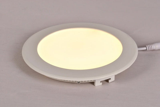 Inbouwspot - downlighter rond Ø 170mm | LED 12W=96W halogeenlamp | uitsparing Ø 150mm | warmwit 3000K - LEDPLANET.NL