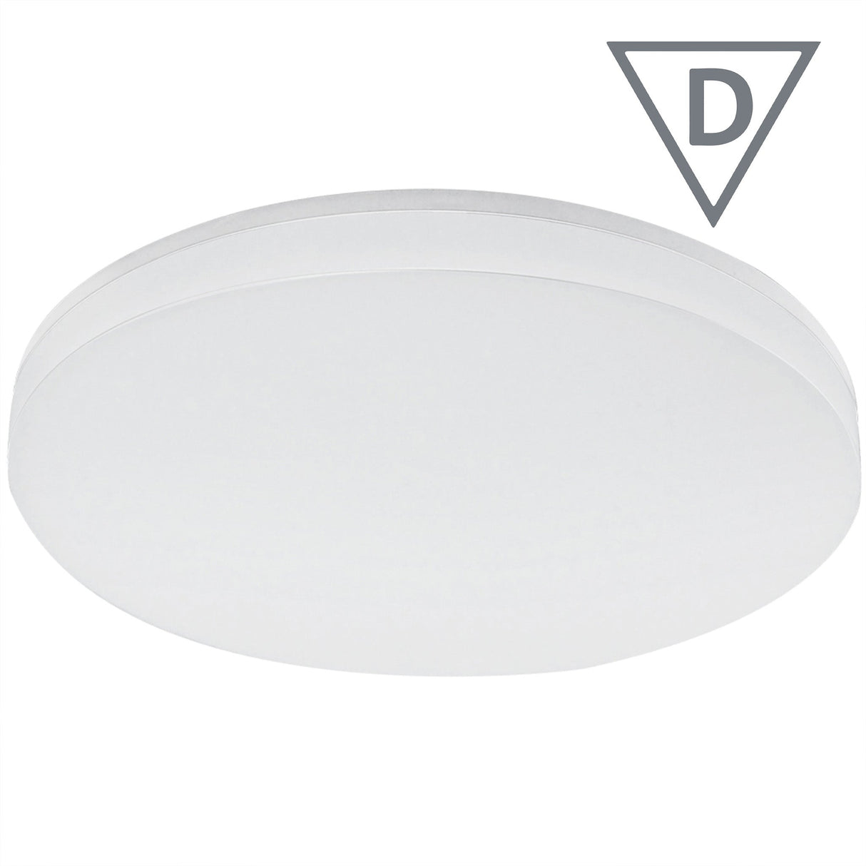 Industrial Waterproof LED Ceiling Lamp ø 33 cm - For Indoor & Outdoor Use - Cool White