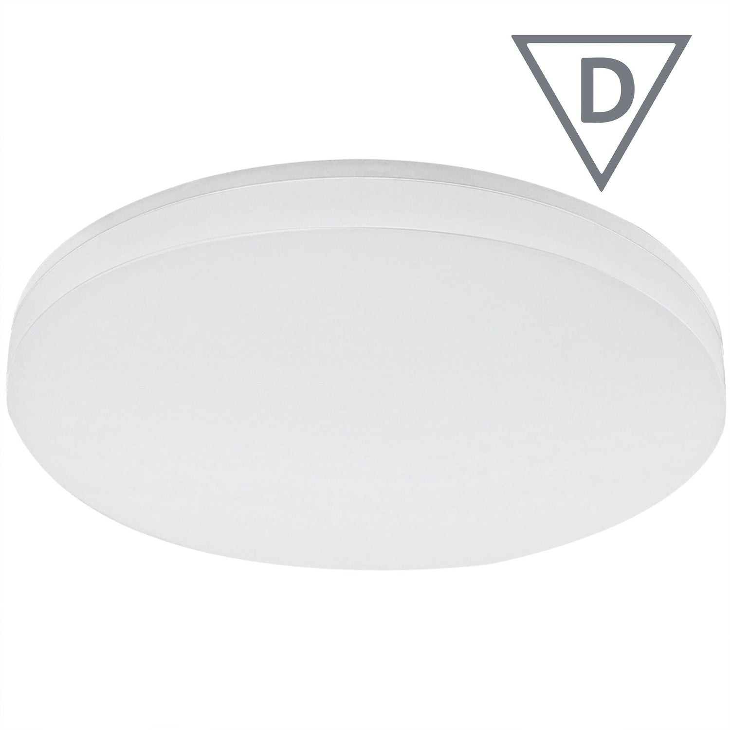 Industrial Waterproof LED Ceiling Lamp ø 33 cm - For Indoor & Outdoor Use - Cool White