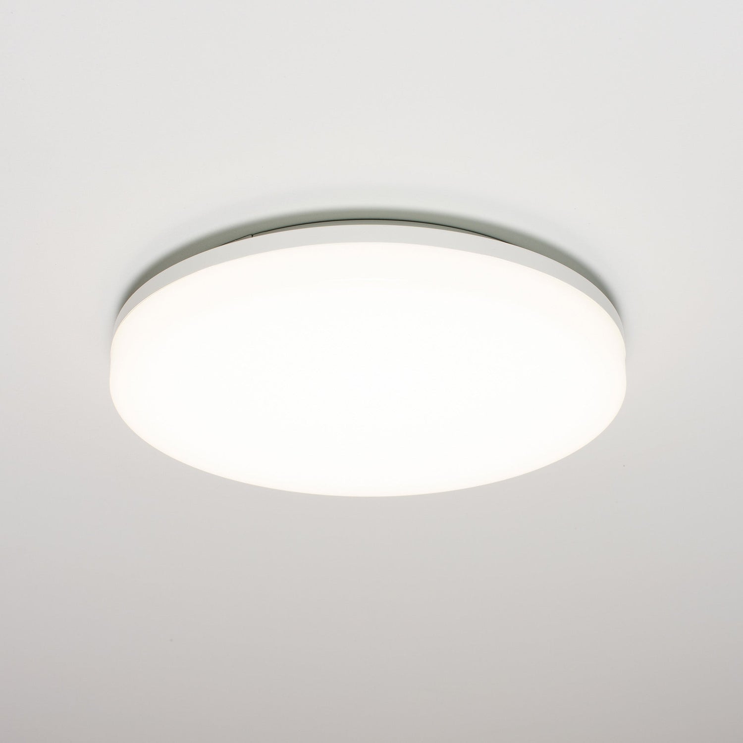 Industrial Waterproof LED Ceiling Lamp ø 33 cm - For Indoor & Outdoor Use - Cool White