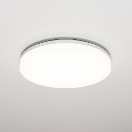 Industrial Waterproof LED Ceiling Lamp ø 33 cm - For Indoor & Outdoor Use - Cool White