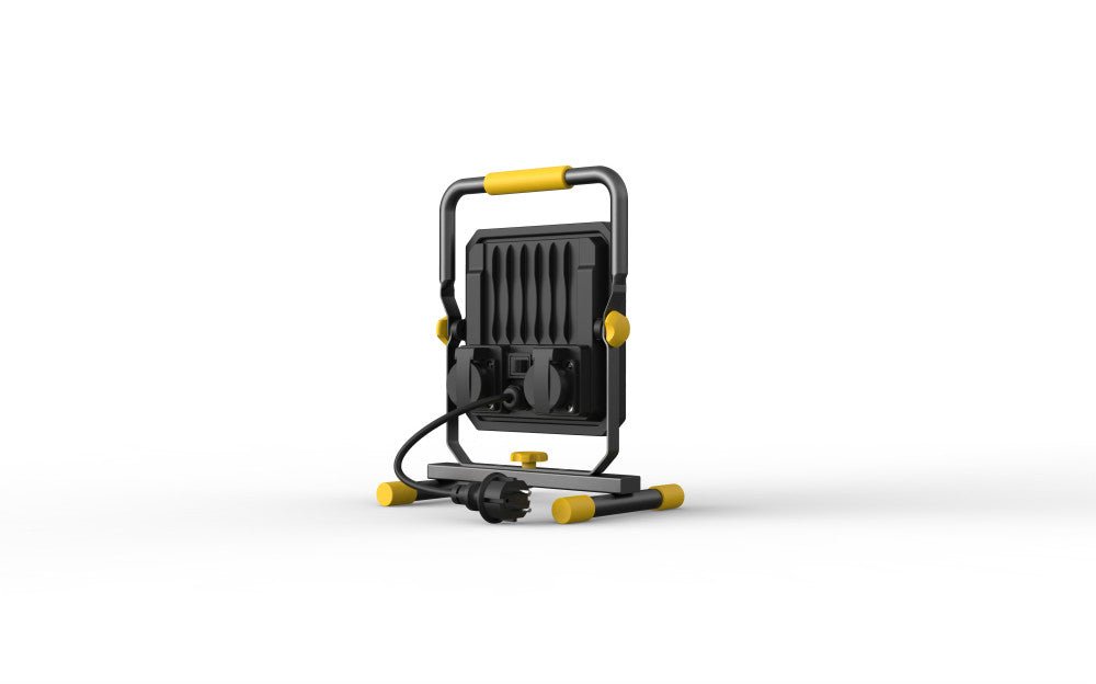 LED-Arbeitsleuchte 5500 Lumen - 50 W - Kaltweiß 4000 K - 2 Fassungen - IP54 - IK08