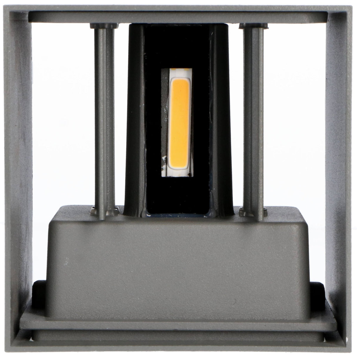 LED's Light Kubus LED Wandleuchte für außen - Up & Down Licht - IP65 - Anthrazit