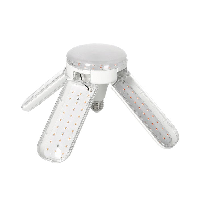 Kweeklamp LED met opklapbare armen, 2000 lumen, 3000K, geschikt voor binnengebruik