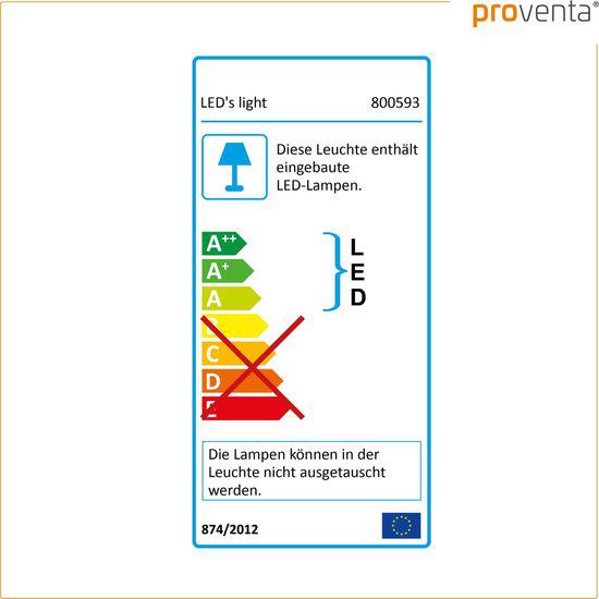 LED's Light Universal Ceiling Lamp 1600 - Suitable for bathroom IP44 - Cool white (4000K) - 30 cm