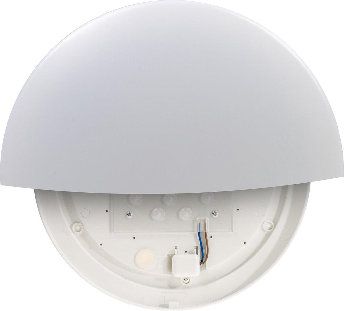 Runde LED-Deckenleuchte, kaltweiß 4000 K – 18 W, 1900 Lumen – Ø 37 cm, spritzwassergeschützt (IP44)