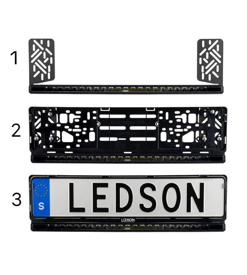 LED-Leiste - Ledson - Blade - 20,5" - 52cm - getönt - gebogen - Fahren