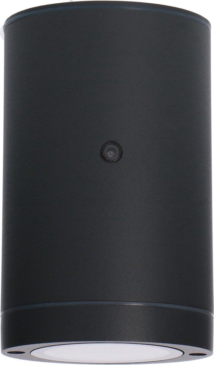 LED's Light LED Outdoor Lamp with Sensor - IP44 Waterproof - GU10 Fitting - Model Bari - Anthracite