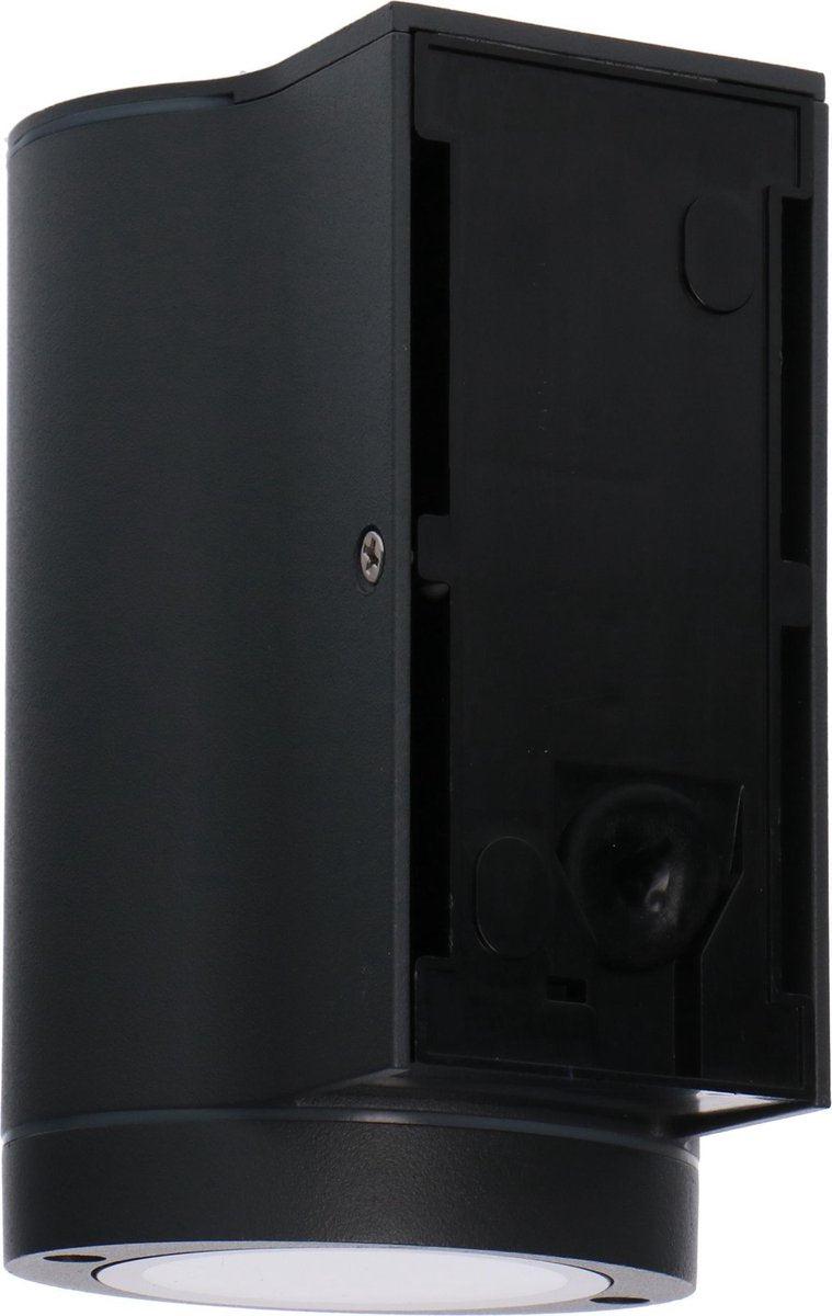 LED's Light LED Outdoor Lamp with Sensor - IP44 Waterproof - GU10 Fitting - Model Bari - Anthracite
