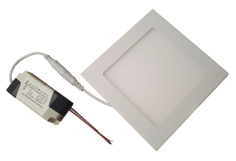 LED downlight vierkant | 145 x 145mm | 9 Watt warmwit | 3000K | inbouw - LEDPLANET.NL