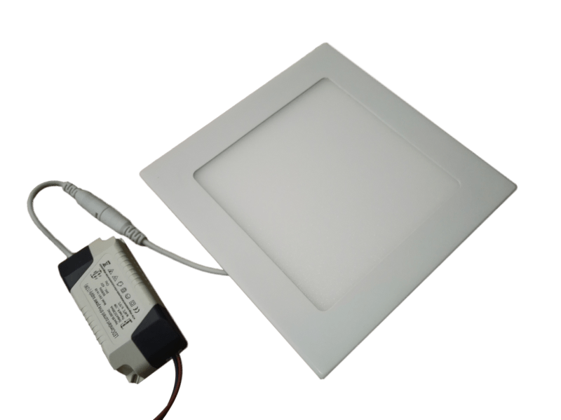LED downlight vierkant | 170 x 170mm | 12 Watt warmwit | 3000K | inbouw - LEDPLANET.NL