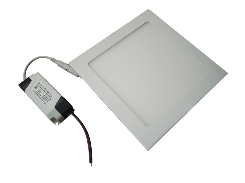 LED downlight vierkant | 225 x 225mm | 18 Watt warmwit | 3000K | inbouw - LEDPLANET.NL