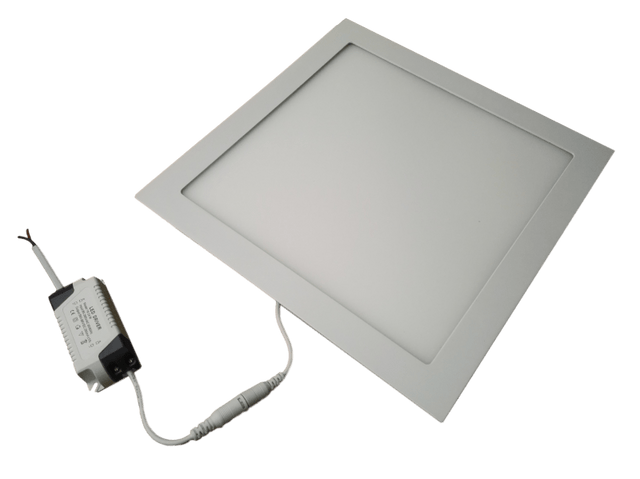 LED downlight vierkant | 300 x 300mm | 24 Watt warmwit | 3000K | inbouw - LEDPLANET.NL