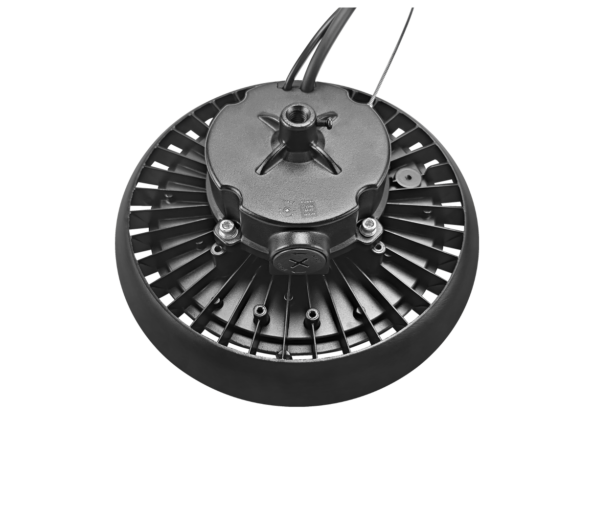 LED High Bay met een diameter van 30cm, 15000lm, 5000K, IP65, Blls
