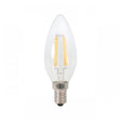 LED lamp E14 | kaarslamp C35 | 2W=20W | daglichtwit filament 6500K | dimbaar - LEDPLANET.NL