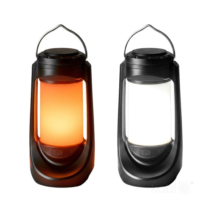 Accu lantaarn LED2B 500lm 3000K IP44 met lichtstanden, perfect voor kamperen