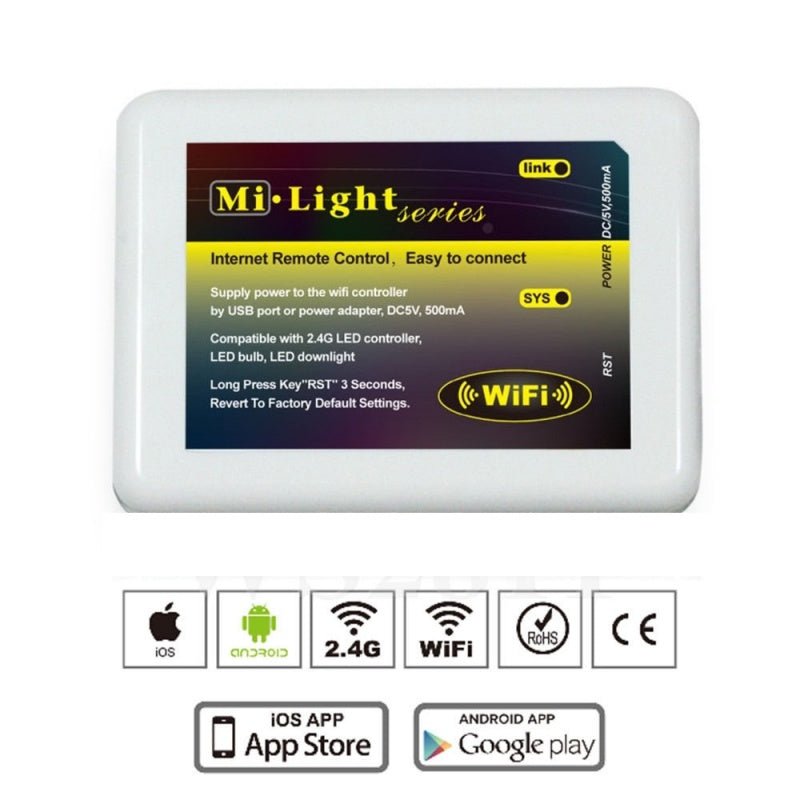 LED lampen | WiFi controller | Android & iOS app - LEDPLANET.NL