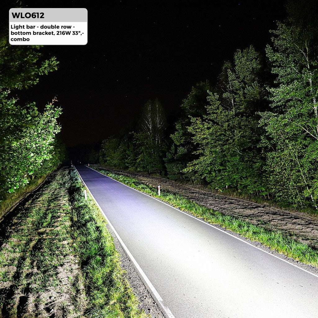 LED light BAR 33" 216W (72x3W Osram) | schijnwerper 12V & 24V combo | offroad 6000K - IP67 - LEDPLANET.NL