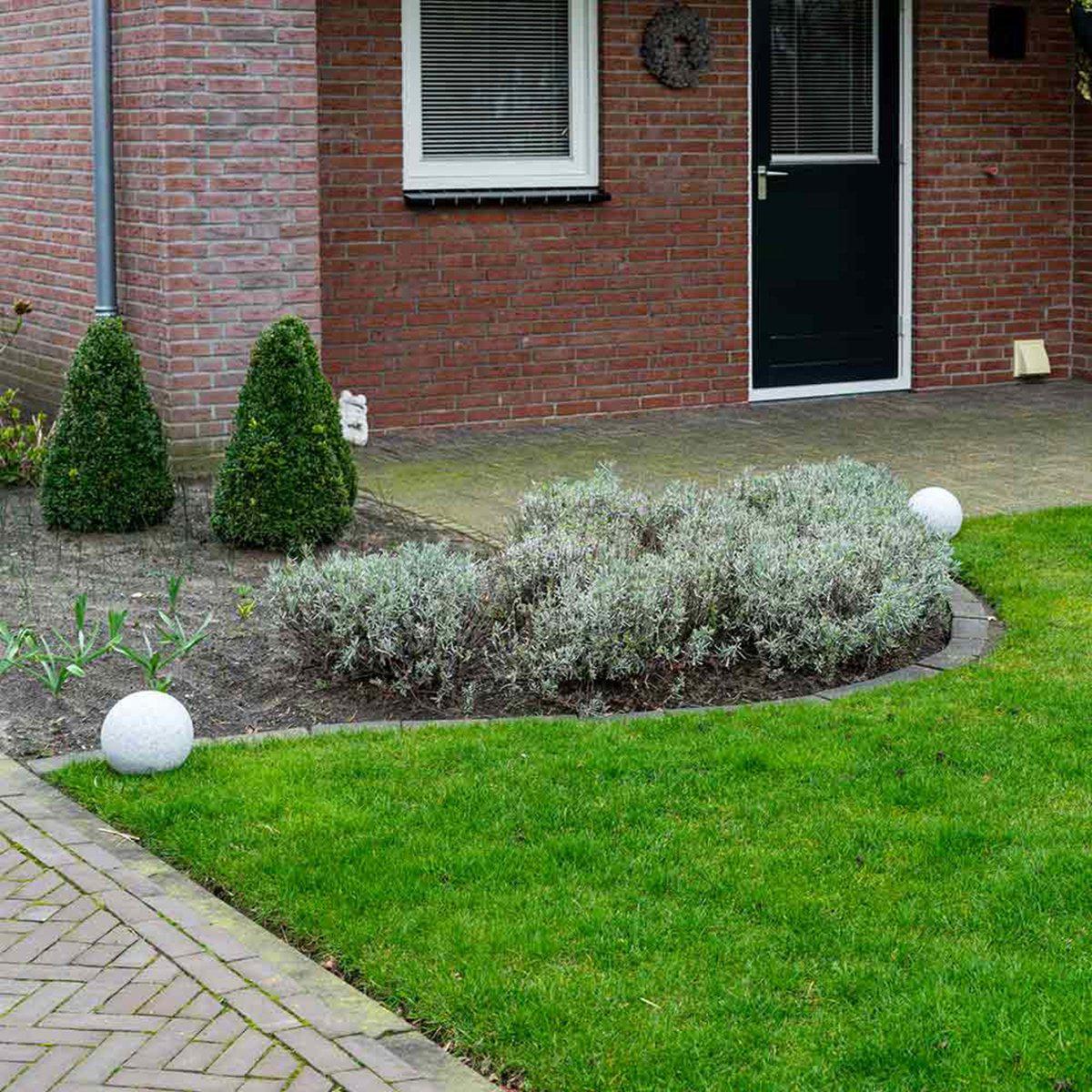 LED Path Lighting Stone 20 cm with sensor - Automatic on and off - IP65 Waterproof