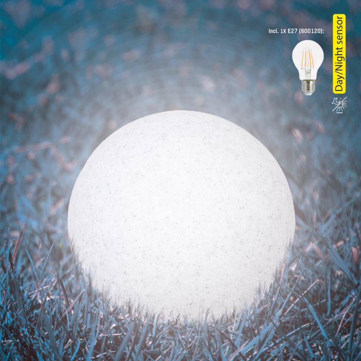 LED Path Lighting Stone 20 cm with sensor - Automatic on and off - IP65 Waterproof