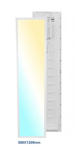 LED paneel 30x120 3CCT back-lit met wit frame