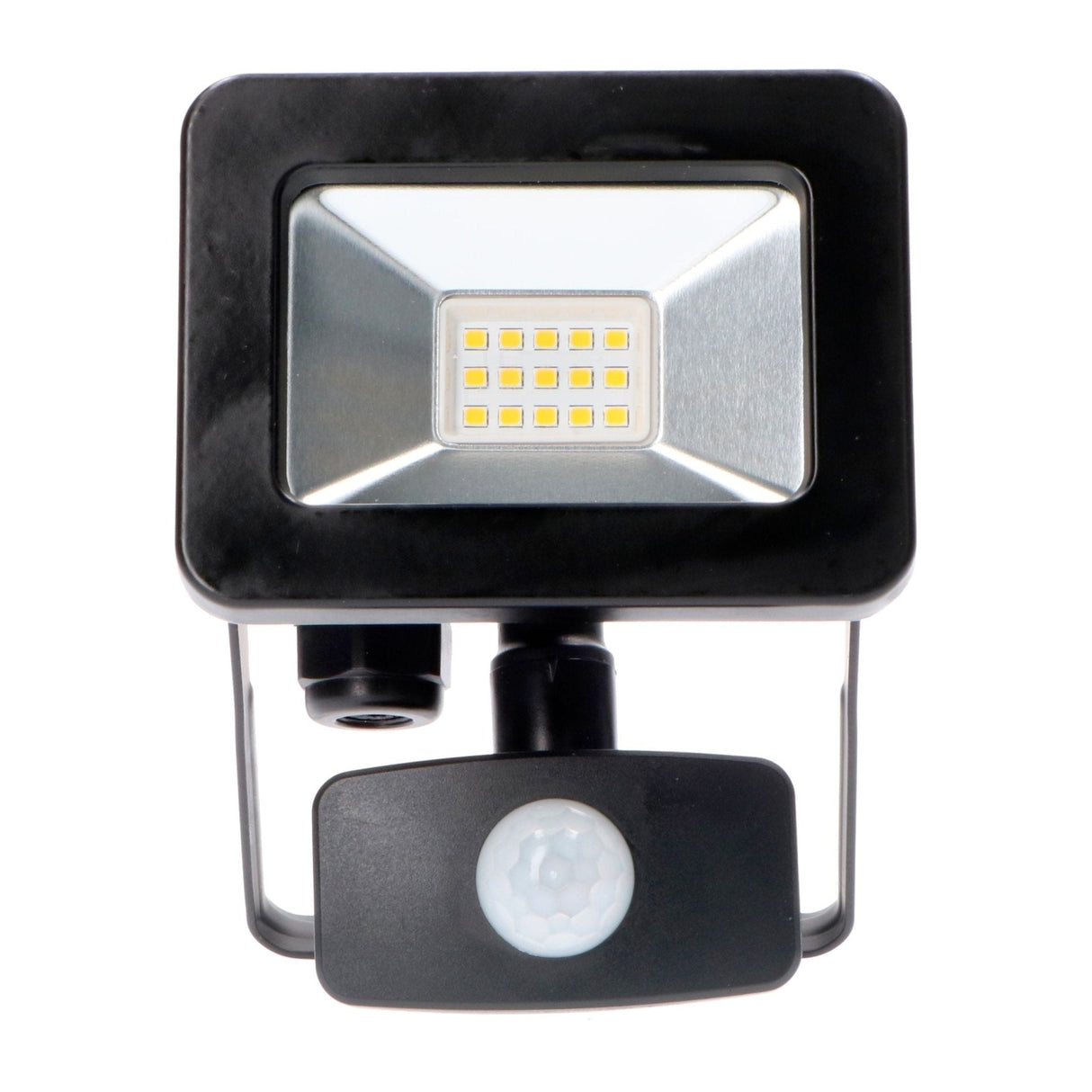 LED-Flutlicht 1100 - Mit Licht- und Bewegungssensor - Innen & Außen - 10W - Schwarz
