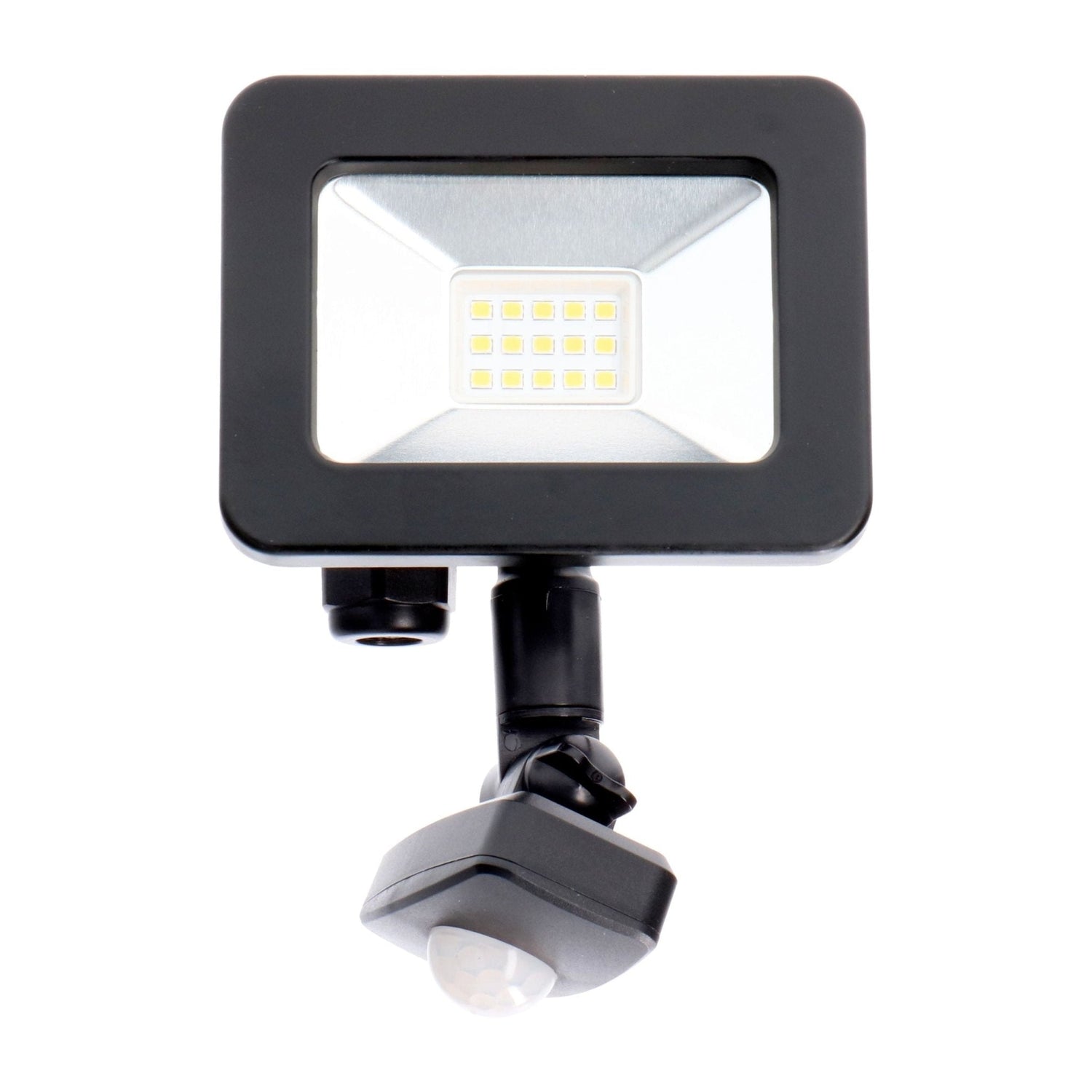 LED-Flutlicht 1100 - Mit Licht- und Bewegungssensor - Innen & Außen - 10W - Schwarz