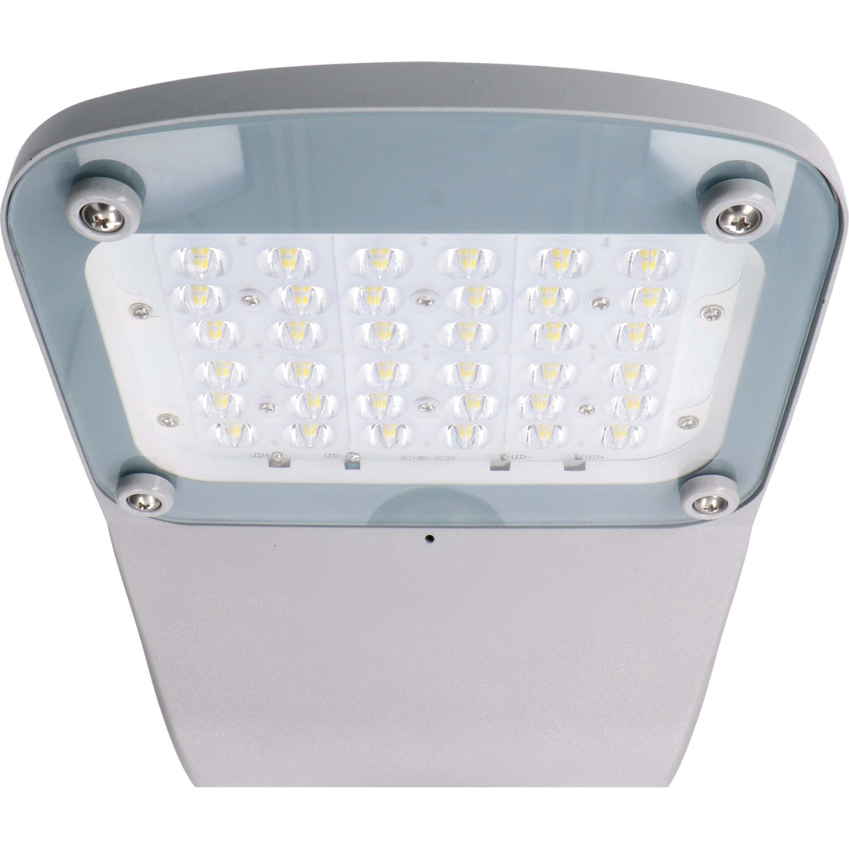 LED-Straßenlaterne, 60 W, wasserdicht und stoßfest, IP66, Grau