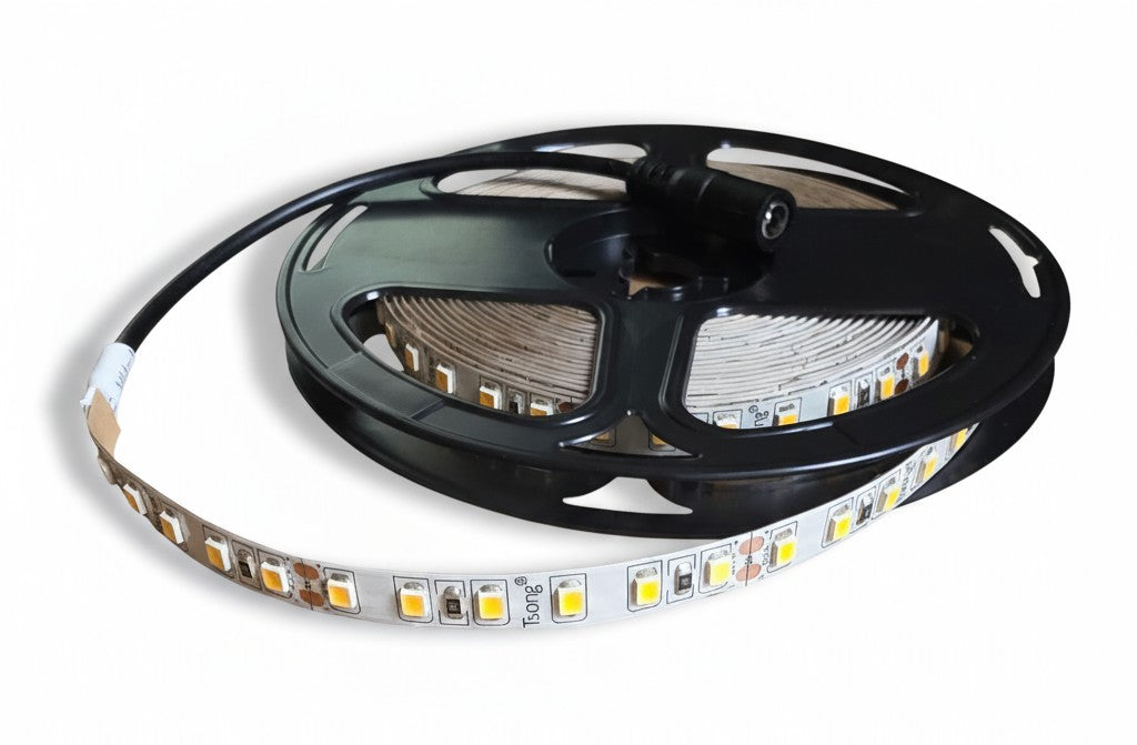 LED-Streifen warmweiß 3000K 5 Meter | 24V DC - 9.6W - 120 LEDs/m | innen IP20 | dimmbar