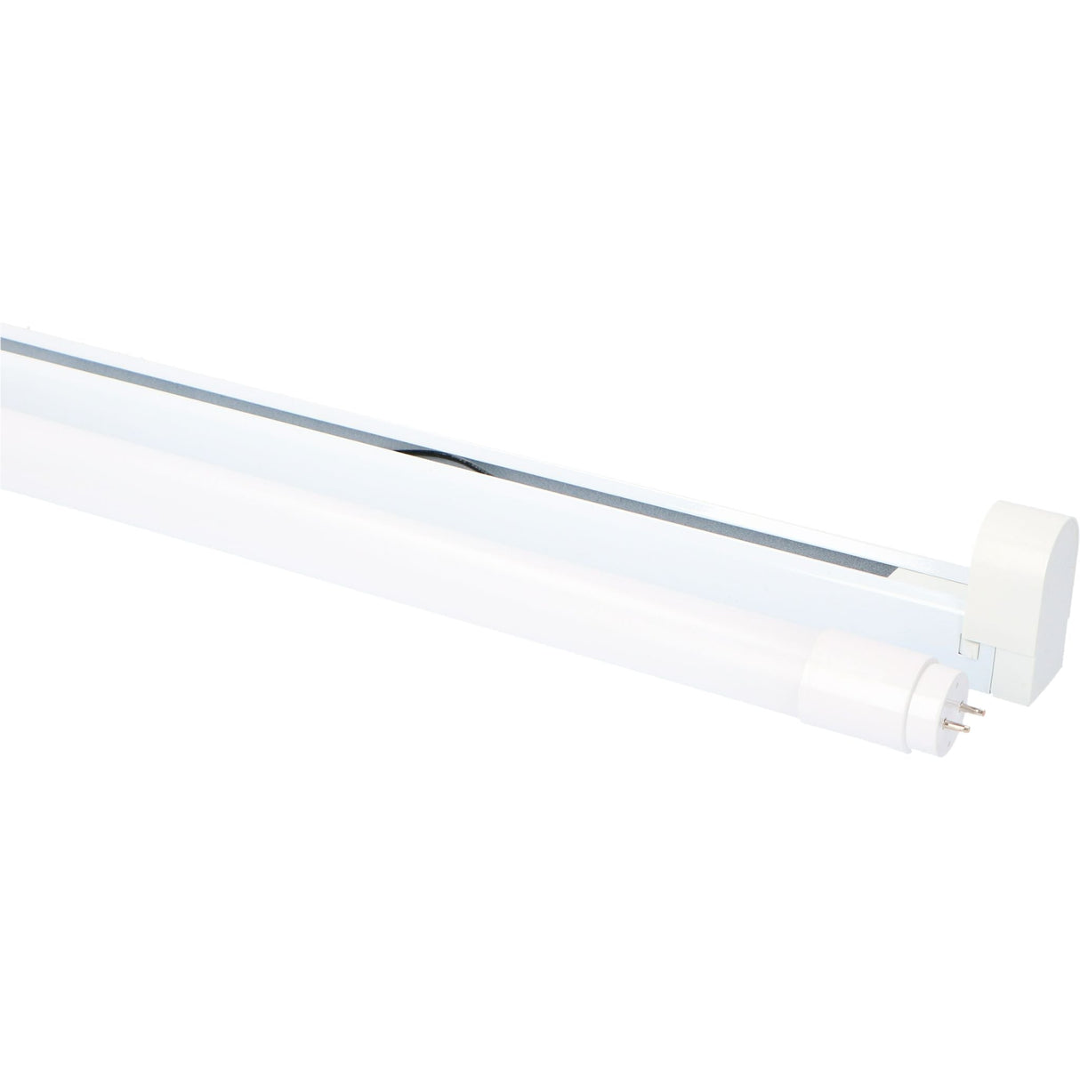 4 PACK - LED's Light LED licht balk 60 cm voor binnen - Armatuur inclusief LED TL buis - 1000 lm