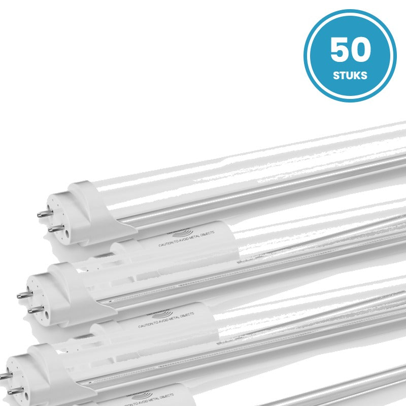 Doos met 50 LED TL buizen T8 120cm 18W daglichtwit 6000K