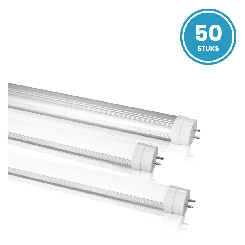 Karton z 50 świetlówkami LED T8 120cm 18W 4000K