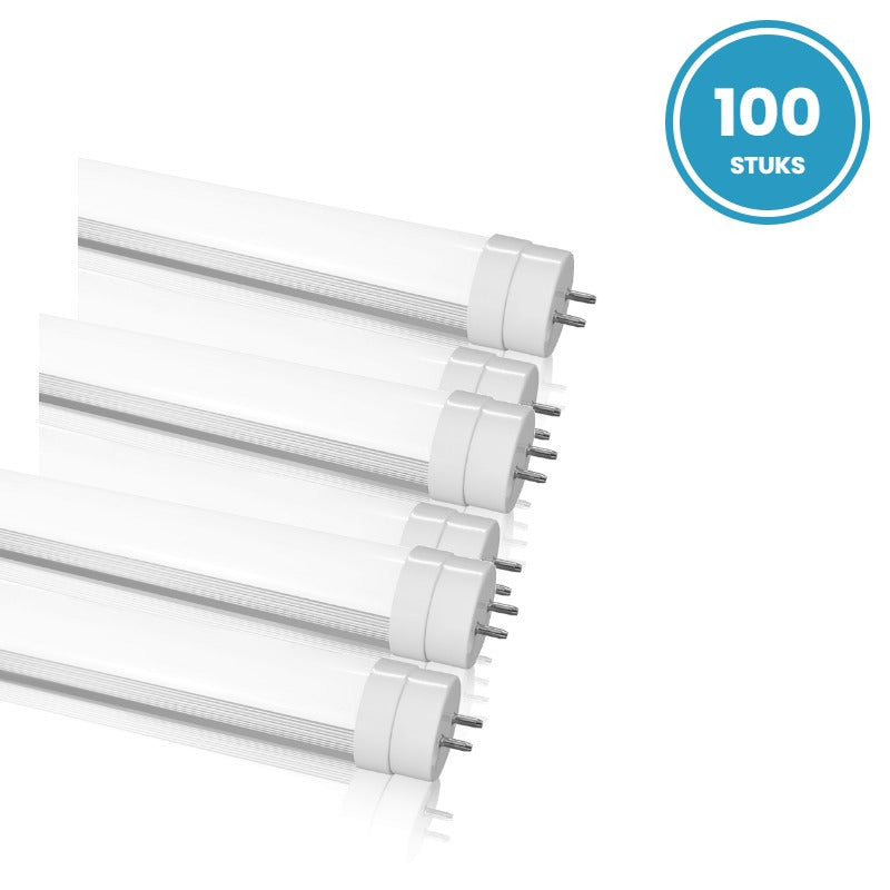 Carton de 100 tubes LED T8 60cm 9W blanc froid 4000K