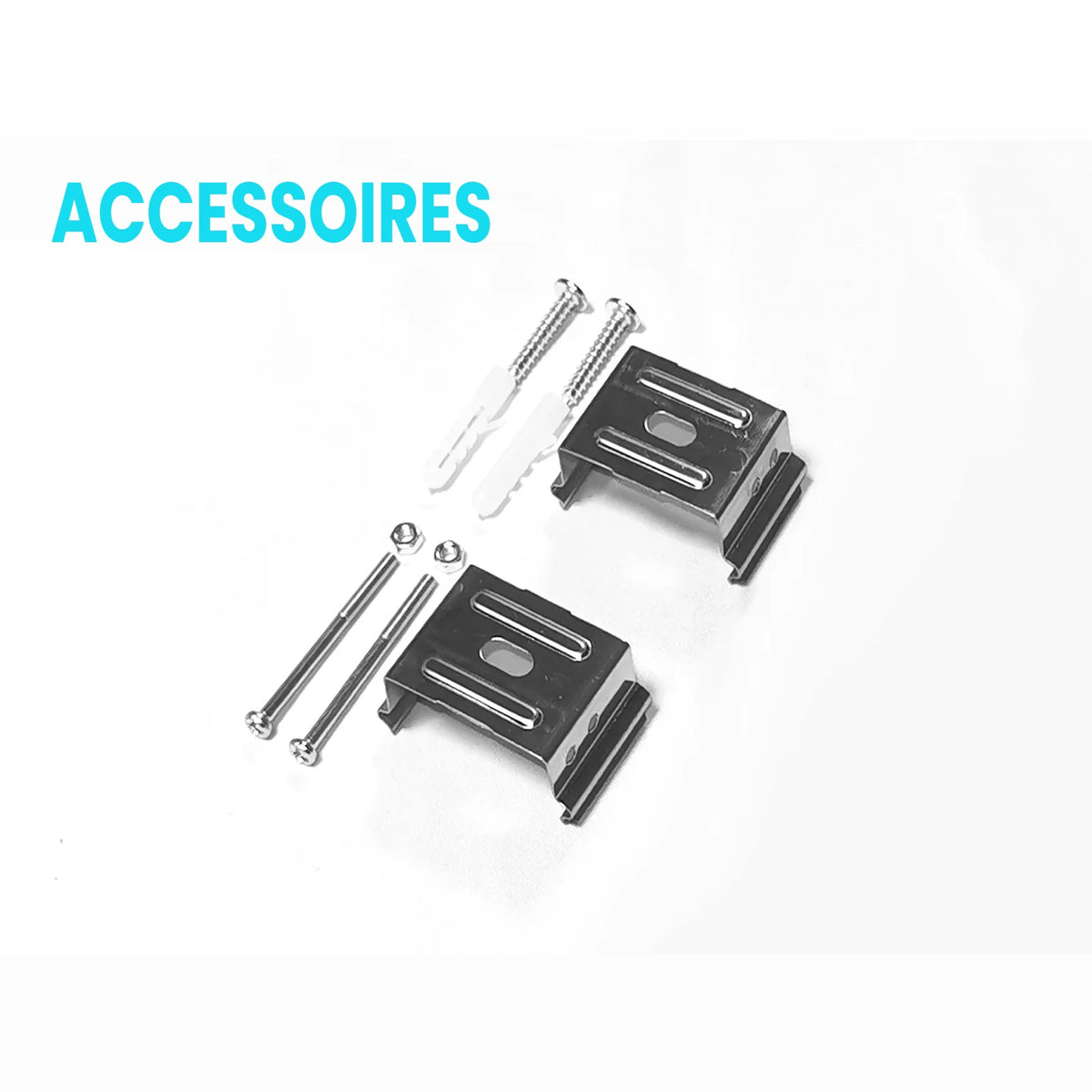 LED Tri-proof Armatuur, accessoires: montagebeugels, schroeven en pluggen