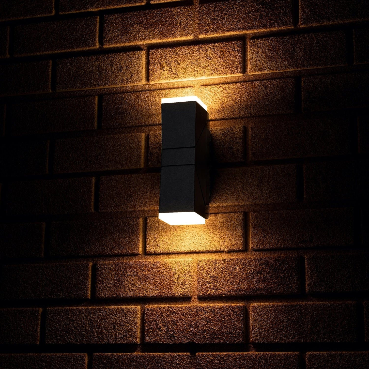 2er Pack LED's Light 2-flammige LED Design Außenleuchte - Modell Terni - Drehbar - Warmweiß - Anthrazit